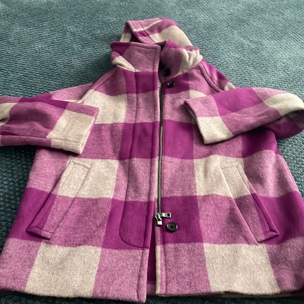 Coach wool quilted coat NWT